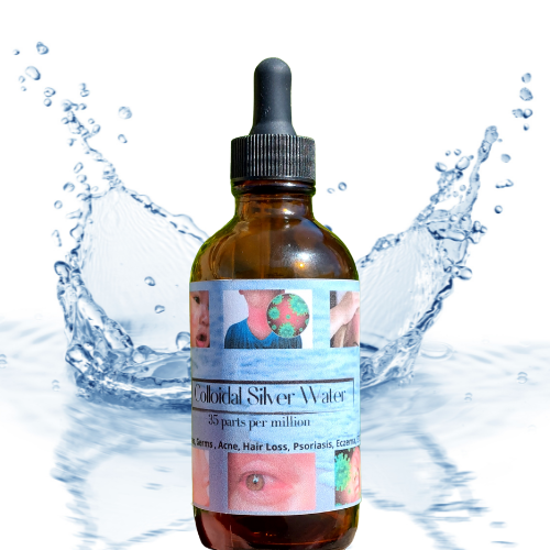 4oz Colloidal Silver Water